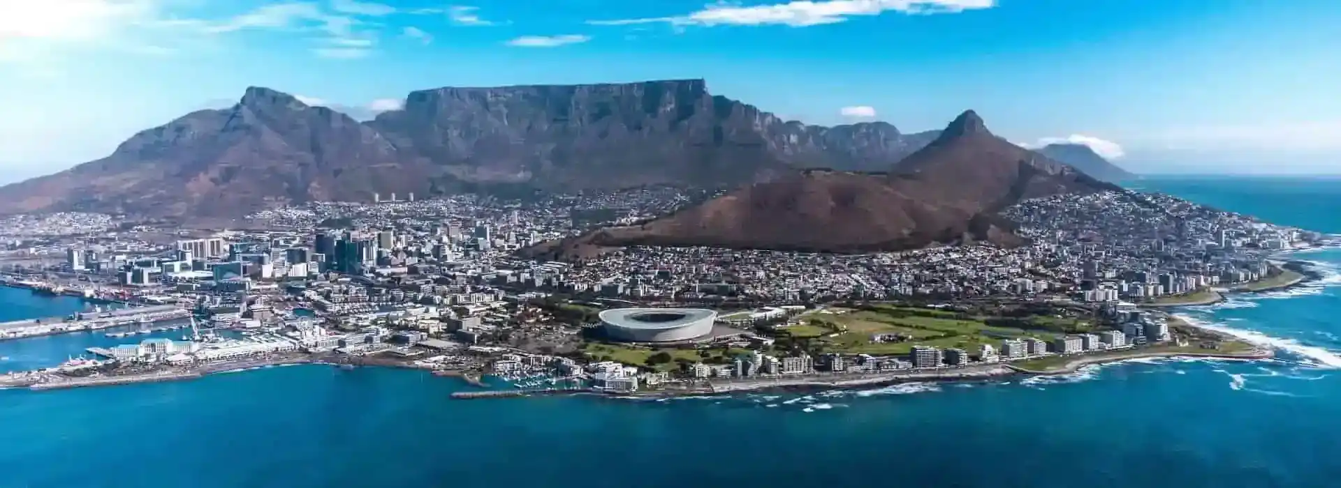 Cape Town from the air