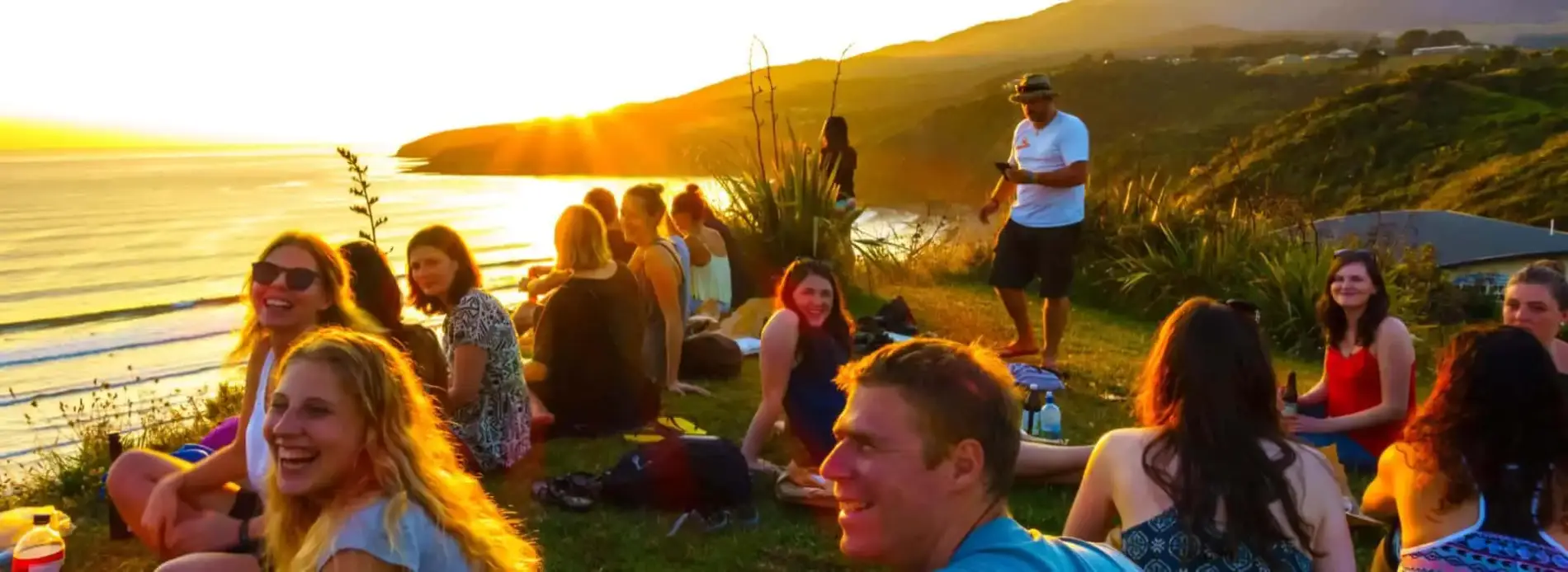 Backpacking is a fun way to meet new people.