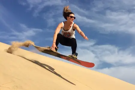 Sandboarding