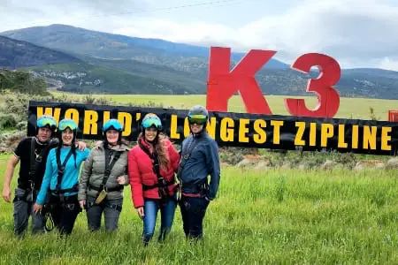 Ziplining